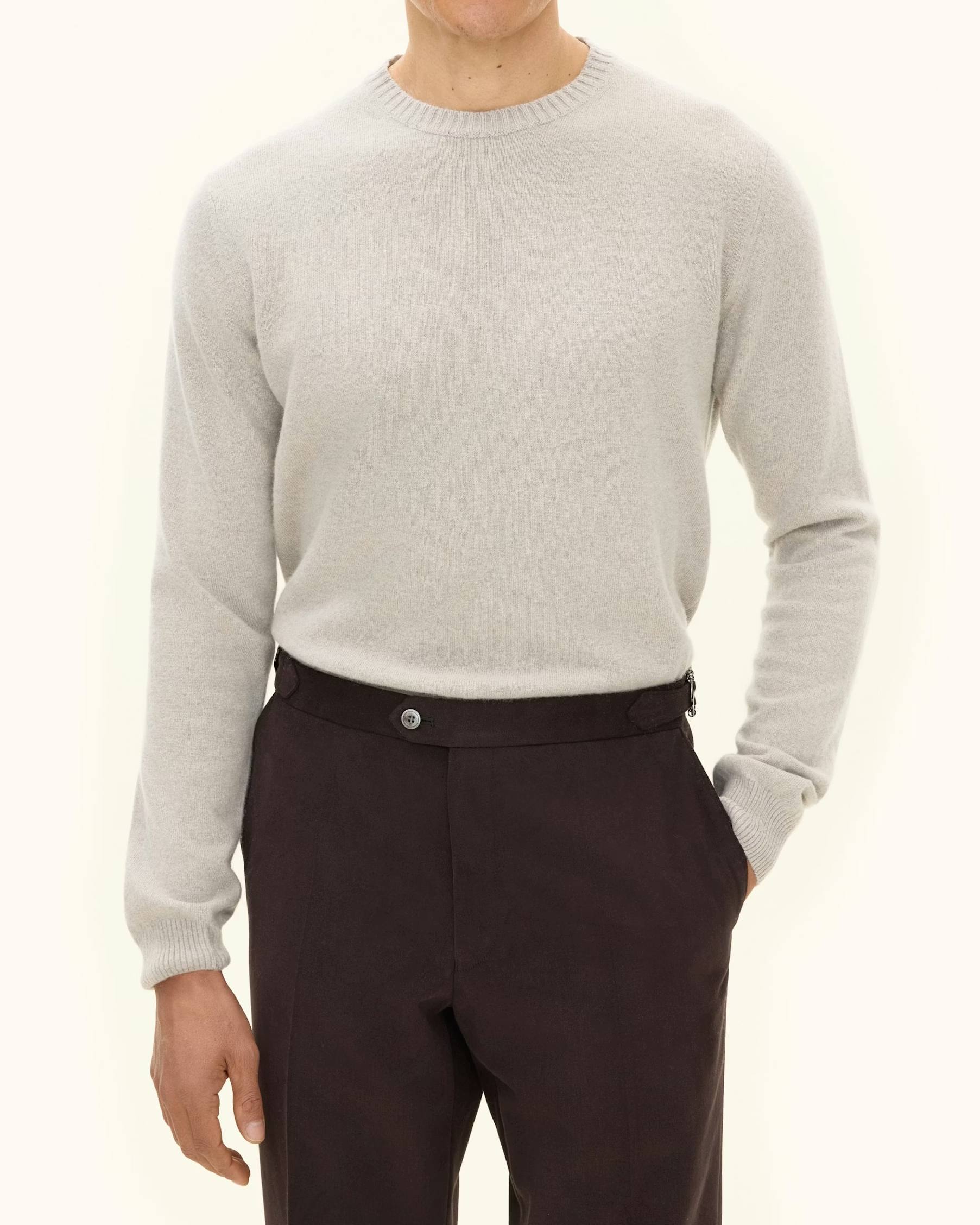 Valter Roundneck Tröja - Beige