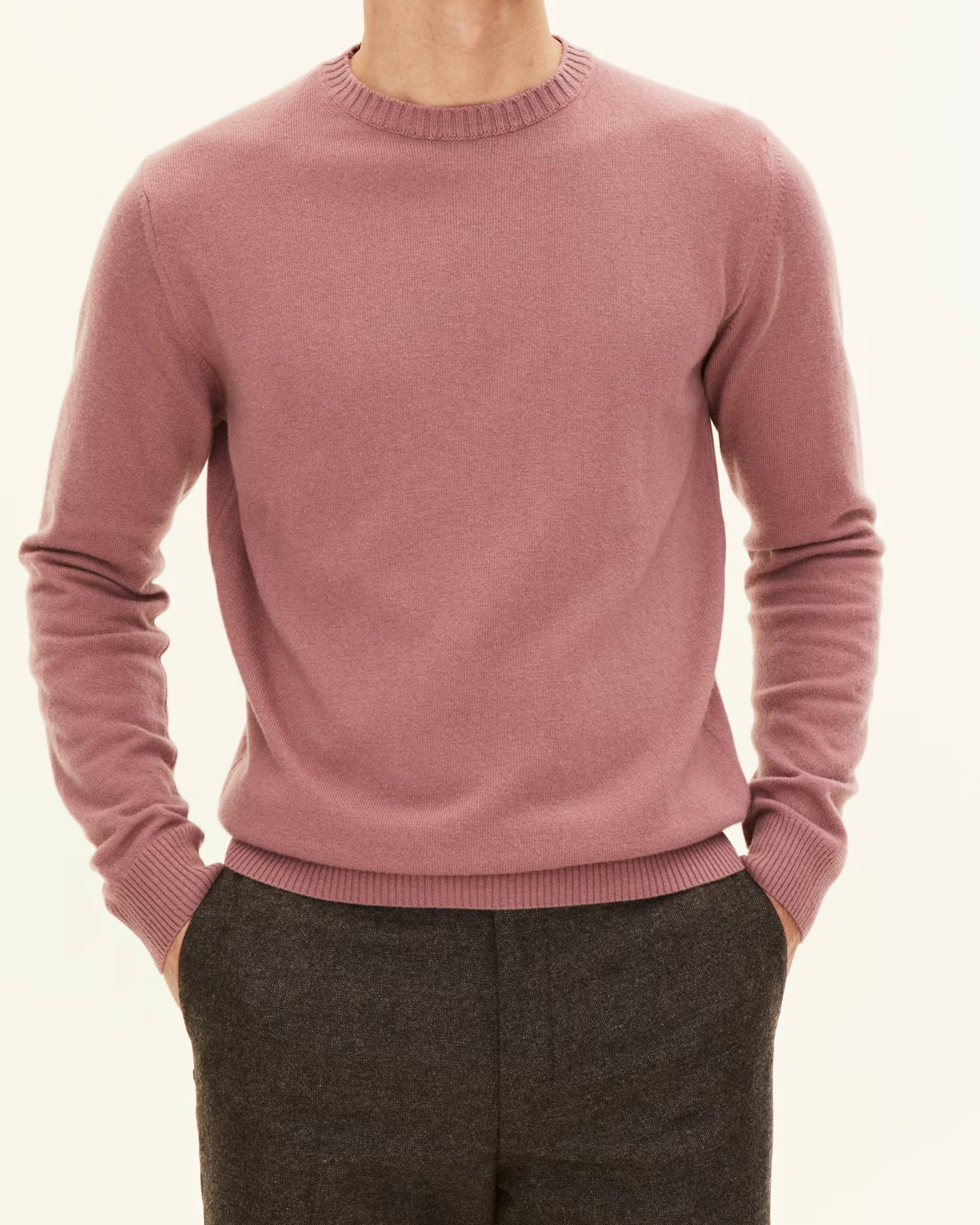 Valter Roundneck Tröja - Faded Pink