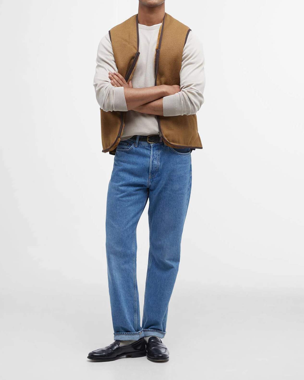 Warm Pile Zip-In Liner Waistcoat