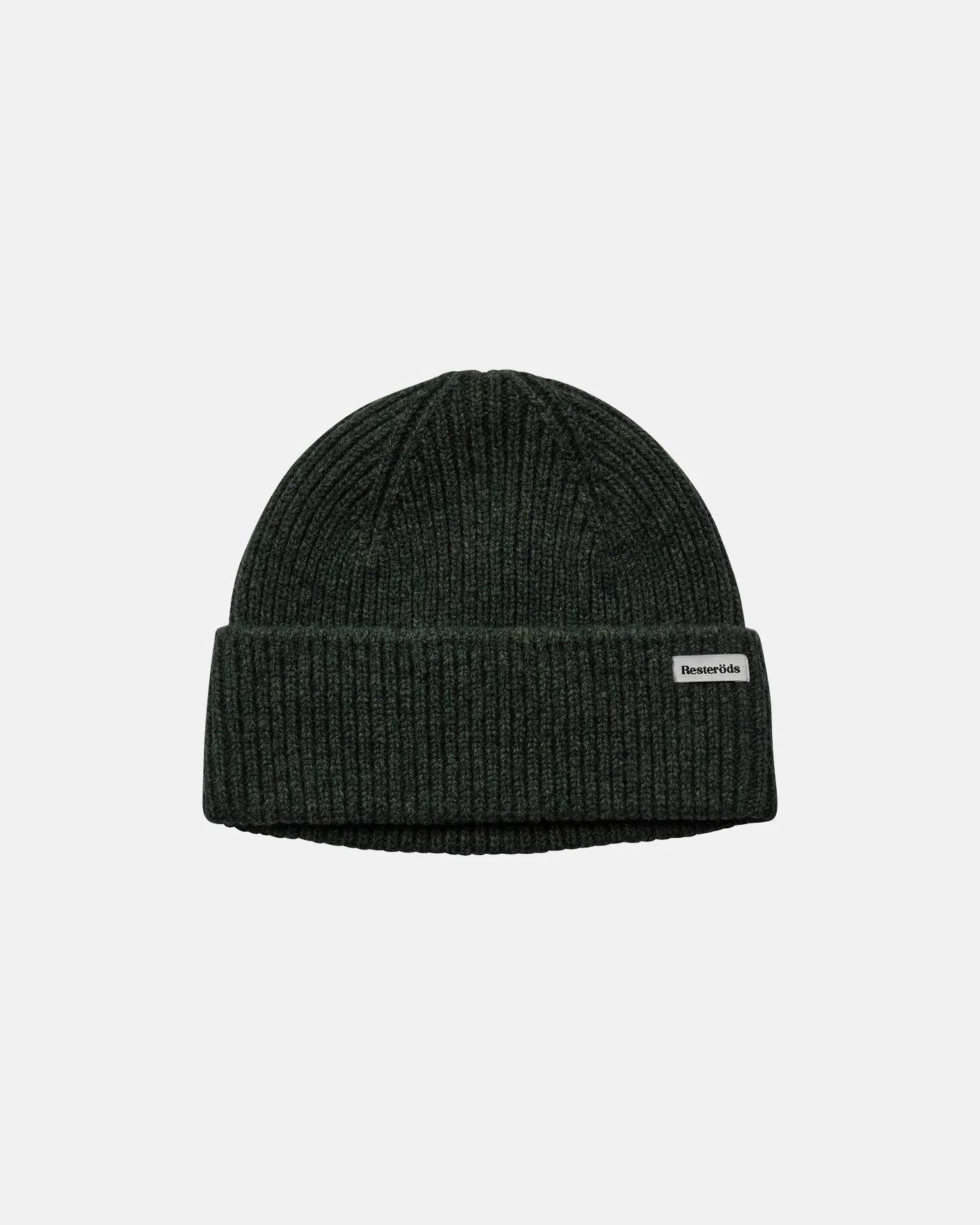 Wool Beanie Mössa - Grön