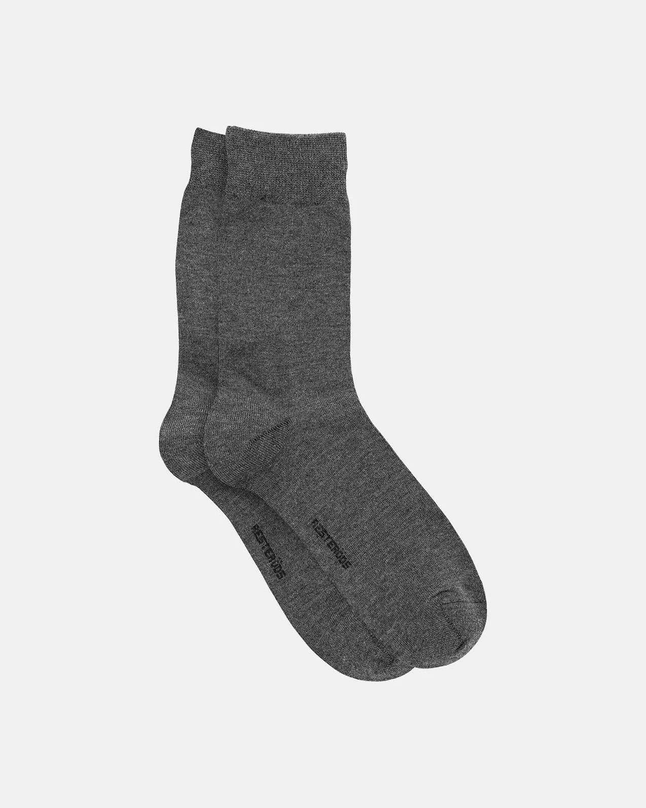 Wool Cotton Strumpor 3-pack