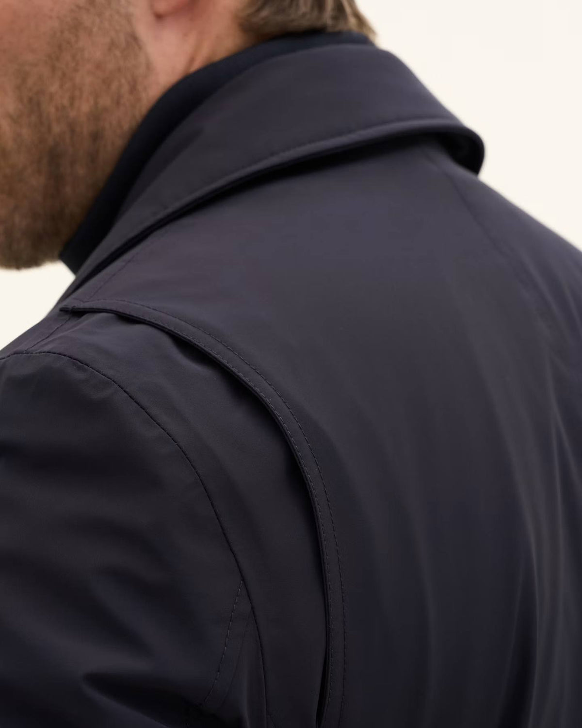 Zipped Padded Car Coat