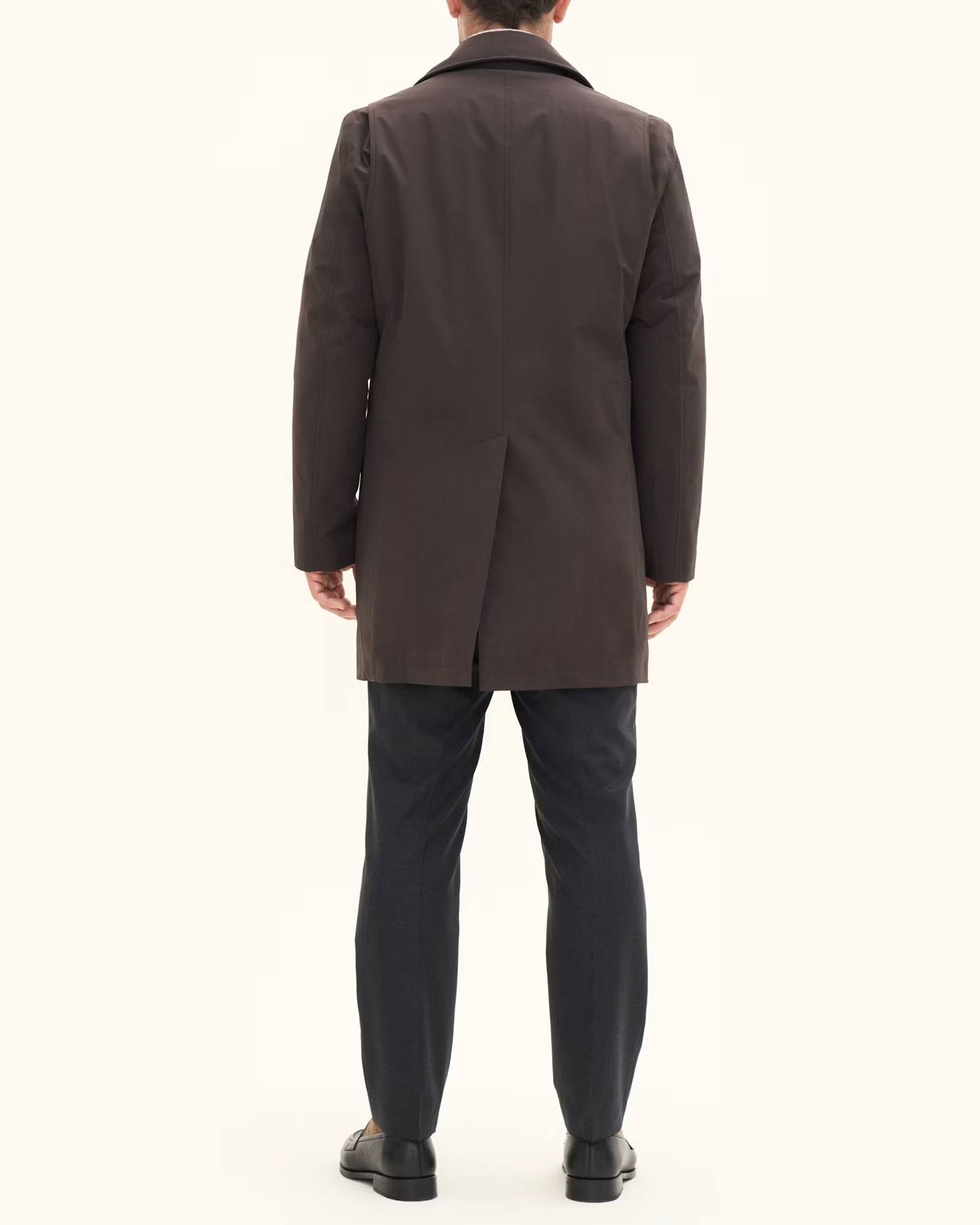 Zipped Padded Car Coat