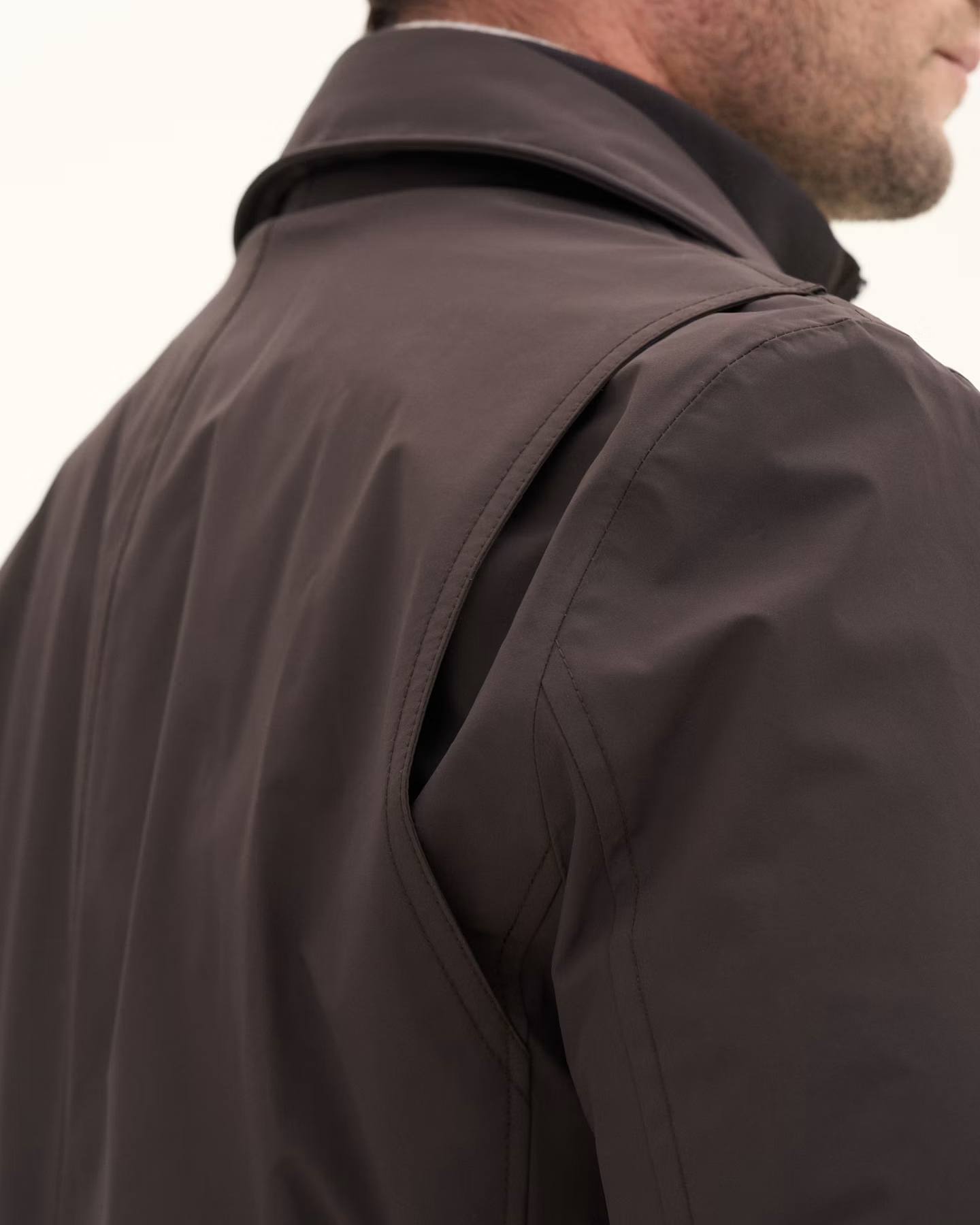 Zipped Padded Car Coat